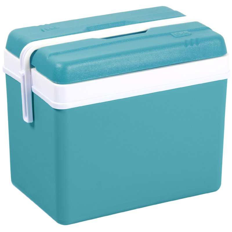 EDA glacière plastique, 35 litres, bleu lagon, 480×300×395 mm